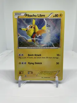 Pikachu Libre 30/30 Holo - Pokemon XY Trainer Kit - MP - Image 1
