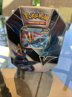 Pokemon Empoleon V Strikers Tin New & Sealed - Image 1