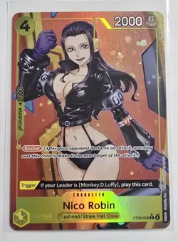One Piece Nico Robin ST29-009 Alt Art Full Art - Image 1
