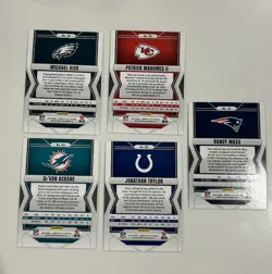 Patrick Mahomes II 2025 Donruss Elite KC Chiefs Base #55 plus Base Lot (5 Cards) - Image 2