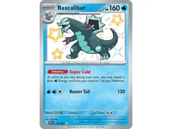 Pokemon TCG - Baxcalibur 130/091 - Paldean Fates Shiny Rare - NM - Image 1
