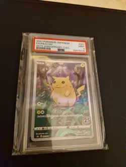 2021 Pokemon Pikachu 25th Anniversary S8a E Japanese Card 001/028 - Image 1