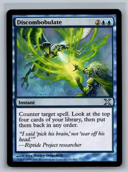 Magic The Gathering 10th Edition Discombobulate #81/383 MTG TCG CCG Tenth - Image 1