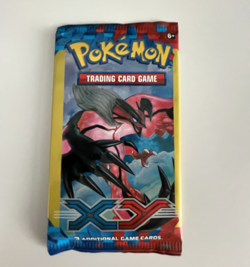 2014 Pokemon - XY Base Set - 3 Card mini Booster Pack - New Factory Sealed - Image 1