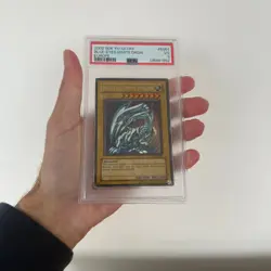 Blue Eyes White Dragon SDK-E001 (PSA 3) YuGiOh Card - Starter Deck Kaiba - Image 4