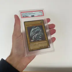 Blue Eyes White Dragon SDK-E001 (PSA 3) YuGiOh Card - Starter Deck Kaiba - Image 5