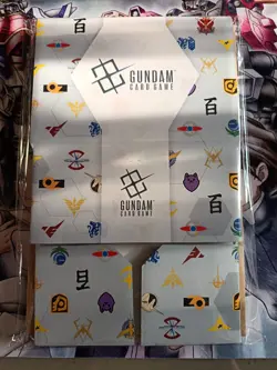 Gundam Card Game Storage Box & Resource Card Set EVX07 ENGLISH SEALED GAMES EXPO - Image 1