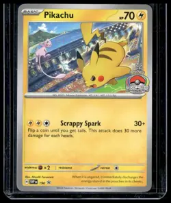 Pikachu 190 Sv: Scarlet & Violet Promo Cards World Championship 2024 - Image 1