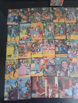 Vintage 1940 Wizard of Oz playing card game full set - RARE - Image 3