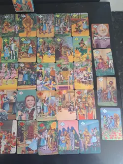 Vintage 1940 Wizard of Oz playing card game full set - RARE - Image 4