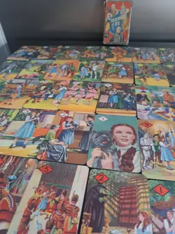 Vintage 1940 Wizard of Oz playing card game full set - RARE - Image 5