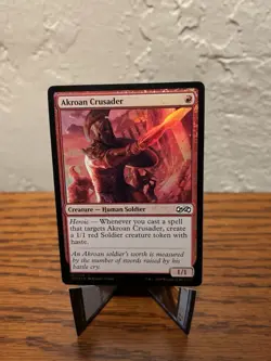 MTG Akroan Crusader Ultimate Masters Common Foil 121/254 - Image 1