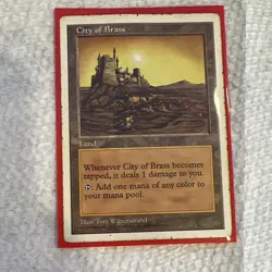 Wizards of the Coast MTG City of Brass Land English Tom Wanerstrand - Image 1