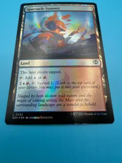 Secrets of Strixhaven Magic: The Gathering Spectacle Summit Foil L 0262 SOS MTG - Image 1