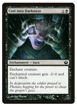 MTG - 6 x FOIL Black Enchantments - Common & Uncommon - Various sets - All LP - Image 3