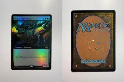 Regal Imperiosaur (Extended Art) 389 MTG Aetherdrift Foil - Image 3