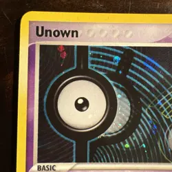 Pokemon TCG Unown (I) Unseen Forces Holo Rare NM - Image 5