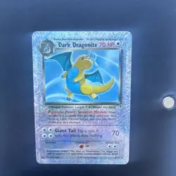 Pokemon TCG Legendary Collection 5/110 Dark Dragonite Reverse Holo - Near Mint - Image 1