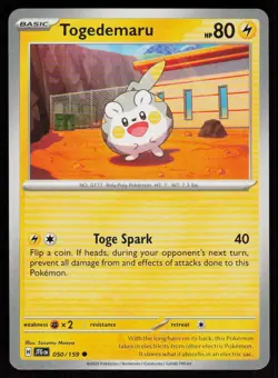 Togedemaru 050/159 Common Journey Together Pokemon Near Mint - Image 1
