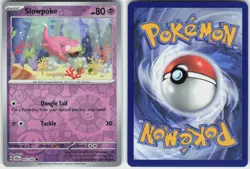 Slowpoke 57/142 Common Stellar Crown Pokemon Reverse Holo NM - Image 1