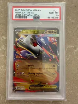 Mega Latias ex 011 [Black Star Promo] GEM MINT PSA 10 - Pokemon TCG - Image 1