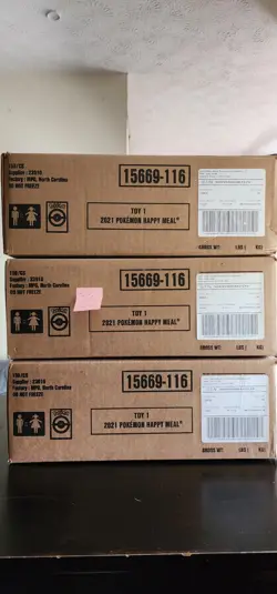 💥2021 Pokemon 25th Anniversary McDonalds Promo. 150 PACKS NEW SEALED CASE 📈 - Image 1