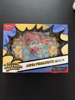 Pokemon Ascended Heroes Mega Feraligatr EX Box - Image 1