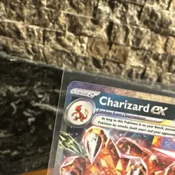 Charizard ex -196 196 Holo Promo Scarlet & Violet Promo Pokemon Holo NM/M - Image 3