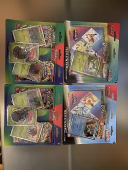 Pokemon TCG 2 Prismatic Tech Sticker Collection And 2 Vileplume Blisters - Image 1