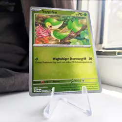 Serpifeu | POR 004/088 | Reverse Holo Pokemon Karte | Optimale Ordnung | NM - Image 1
