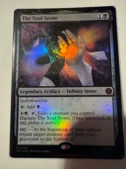 The Soul Stone Marvel's Spider-Man Foil MTG - Image 1