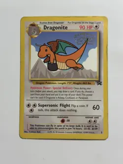 Dragonite 05/53 Pokemon The First Movie Promo Holo 90HP English 1999 Aoki - Image 1