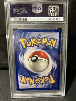 Pokemon Aerodactyl Fossil Unlimited Rare #16 PSA 7 Wotc Printing Error Shift - Image 4