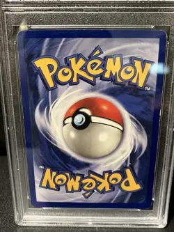 Pokemon Aerodactyl Fossil Unlimited Rare #16 PSA 7 Wotc Printing Error Shift - Image 5
