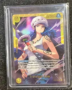 Trafalgar Law SEC Extra Booster: One Piece Heroines Edition EB03-062 NM Foil - Image 1