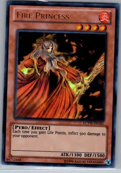 Fire Princess LCYW-EN161 Legendary Collection 3: Yugi's World - Yu Gi Oh - NM - Image 1