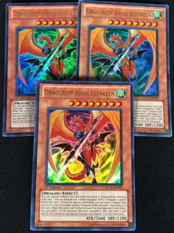 Yugioh Dragunity Arma Levaten SDDL-EN001 1ST Ultra x3 (MP) - Image 1