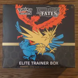 Sun & Moon Hidden Fates Elite Trainer Box ETB - NEW & SEALED - Pokemon Card TCG - Image 1