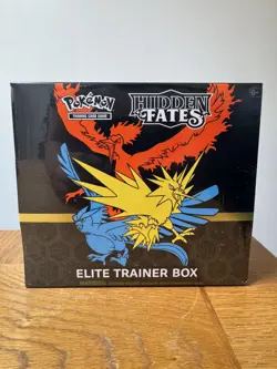 Sun & Moon Hidden Fates Elite Trainer Box ETB - NEW & SEALED - Pokemon TCG - Image 1
