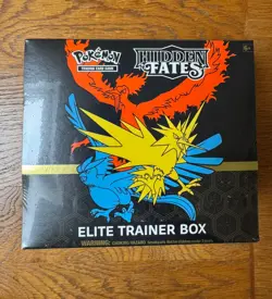 Sun & Moon Hidden Fates Elite Trainer Box ETB - NEW & SEALED - Pokemon TCG - Image 2