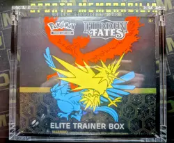 Pokemon TCG Sun & Moon Hidden Fates Elite Trainer Box ETB *SEALED with Case* - Image 1