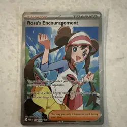 Pokemon TCG- Rosa's Encouragement 114/088 Ultra Rare Full Art- Perfect Order - Image 1