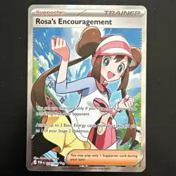 Pokemon - Rosa's Encouragement - 114/088 - NM Perfect Order - Full Art Rare - Image 1