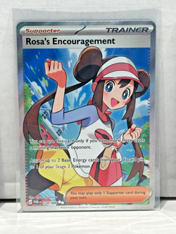 2026 Pokemon Perfect Order Rosa's Encouragement Ultra Rare Full Art #114/088 - Image 1