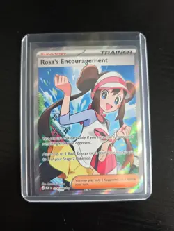 Rosa's Encouragement 114/088 - Full Art Ultra Rare - Perfect Order - Pokemon TCG - Image 1
