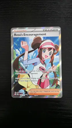 Rosa's Encouragement 114/088 - Full Art Ultra Rare - Perfect Order - Pokemon TCG - Image 2