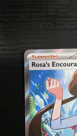 Rosa's Encouragement 114/088 - Full Art Ultra Rare - Perfect Order - Pokemon TCG - Image 3