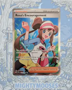 Rosa's Encouragement 114/088 - Full Art Ultra Rare - Perfect Order - Pokemon TCG - Image 1