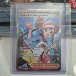 Pokemon TCG Rosa's Encouragement 114/088 Full Art Perfect Order Pack... - Image 1