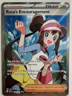 Pokemon TCG Rosa's Encouragement 114/088 Full Art Perfect Order Pack - Image 1